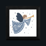 Christmas Angel Weltfrieden Holiday Heartfelt Erinnerungskiste<br><div class="desc">Weihnachten Engel Weltfrieden Holiday Heartfelt Sake Geschenkboxen illustriert von der internationalen Designerin Kathrin Legg. In der Weihnachtssammlung finden Sie passende Party-,  Wohngestaltung- und Weihnachtskarten.</div>