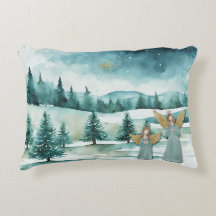 Christmas Angels Throw Kissen