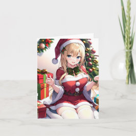 Christmas Anime H - AI Karte