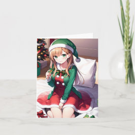Christmas Anime N - AI Karte