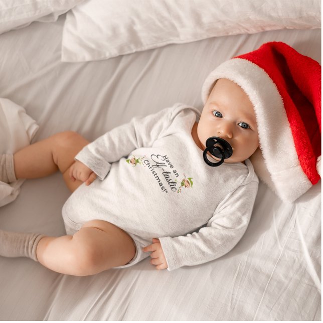 Christmas Baby Bodysuit - Elf Tastic 2 Strampler (Von Creator hochgeladen)
