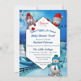 Christmas Baby Boy Anreise Einladung