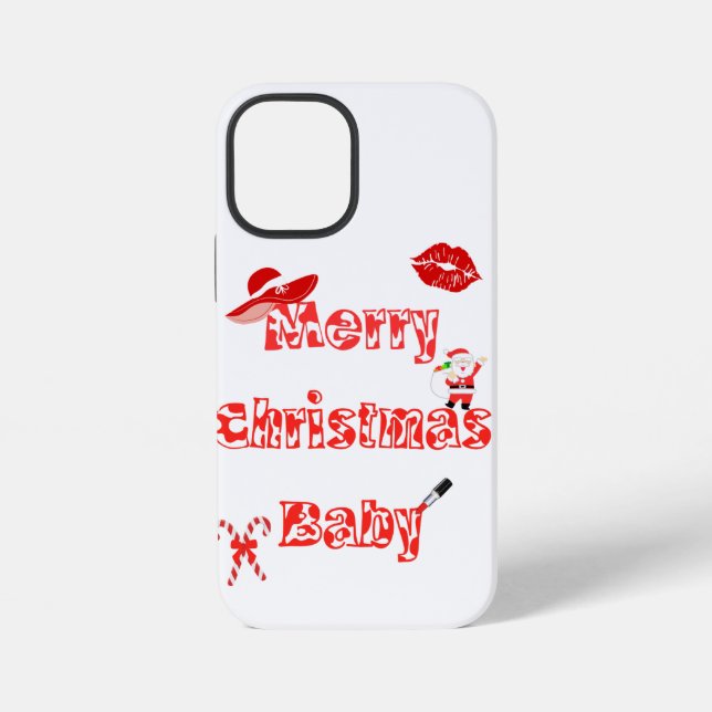 Christmas Baby iPhone 12 Mini Hülle (Rückseite)
