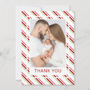 Christmas Baby Shooter Foto Danke, dass ihr Karte 