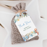 Christmas Baby Shower Boy Vielen Dank für Ihr Inte Geschenkanhänger<br><div class="desc">Mit unserer Adorable Watercolor Blue Boy's Christmas Baby Shower ein bisschen feierlichen Beifall spenden. Vielen Dank für Ihre Lieblingsmarken! Die perfekte Touch für Ihre Babydusche. Freuen Sie sich auf Wärme und Dankbarkeit in diesen Aquarelltönen. Eine herzliche Art,  'Danke' zu sagen,  die nicht vergessen werden!</div>