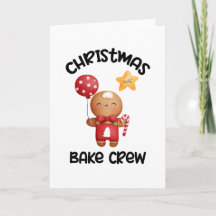 Christmas-Back-Crew, Cookie-Back-Crew-Karte