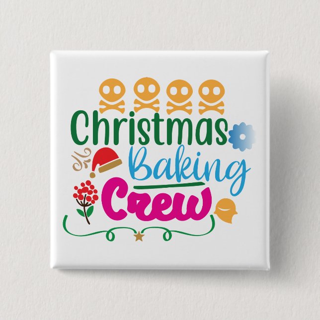 Christmas Baking Crew-81603 Button (Vorderseite)