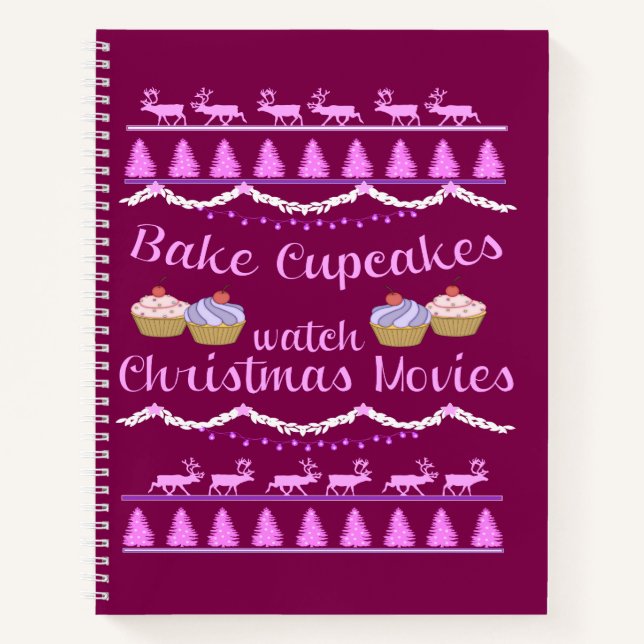 Christmas Baking Recipes Notizbuch (Vorderseite)