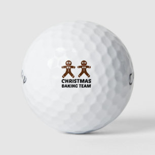 CHRISTMAS BAKTEAM GINGERBREAD GOLFBALL