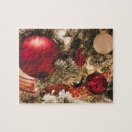 Christmas Ball Red Jigsaw Puzzle