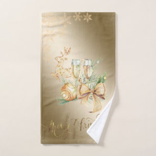Christmas Ball, Reindeer, Wine Glass, Snowflakes