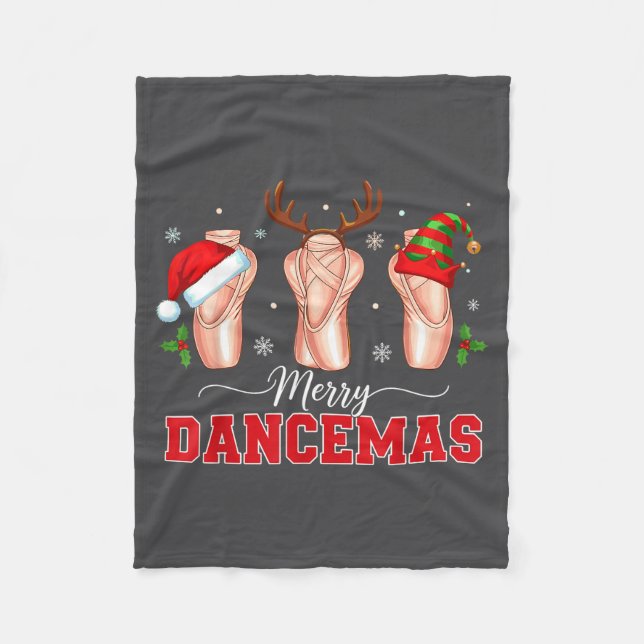 Christmas Ballet Outfit Inte Scute Ss Cute Ss, Dan Fleecedecke (Vorderseite)