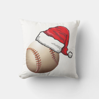 Christmas Baseball Leopard Kissen