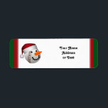 Christmas Baseball Snowman<br><div class="desc">Niedliches Baseball, das sich zusammensetzt, um wie ein Weihnachtsschneemann auszusehen. - Hey Baseball Spieler und Fans! Sie können dieses Element anpassen, indem Sie Text, ein Foto hinzufügen oder die Größe des Bildes ändern, um größer, kleiner oder gekachelt zu sein, um den gesamten Bereich zu füllen! Es gibt auch Hintergrundfarben, die...</div>