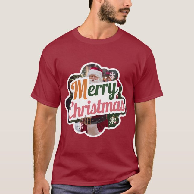Christmas Basic Dark T-Shirt for Men: New Model (Devant)