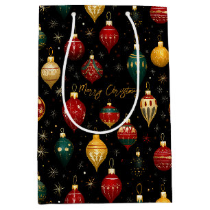 Christmas Bauble Ornament Bright Mittlere Geschenktüte