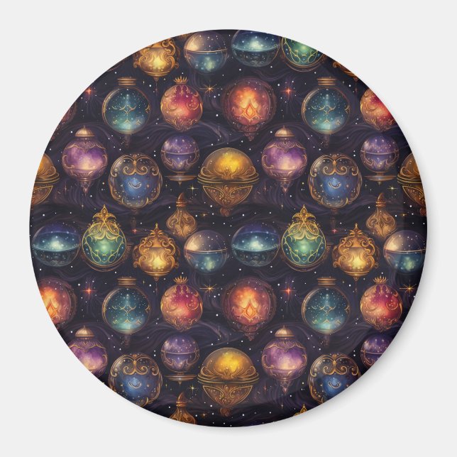 Christmas Baubles Magnet (Vorne)