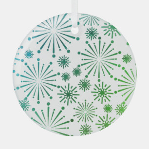 CHRISTMAS BAUORNAMENS KUNST UND DESIGN ORNAMENT AUS GLAS
