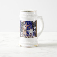 Christmas Beer Stein Happy Farm Party - Spaß