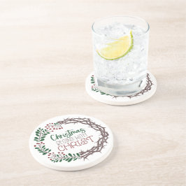 CHRISTMAS BEGINNT MIT CHRISTSTEM Untersetzer