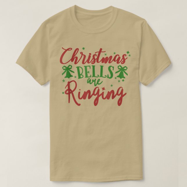 Christmas Bells Are Ringing Ugly Xmas Ugly Christm T-Shirt (Design vorne)