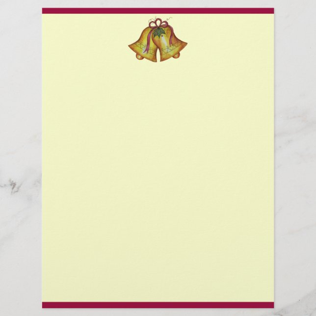Christmas Bells Letterhead (Vorderseite)
