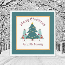 Christmas! Besondere Familienferien Napkins