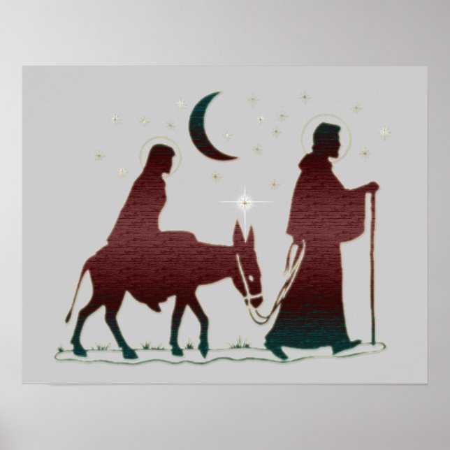 Christmas Bethlehem Art Poster (Vorne)
