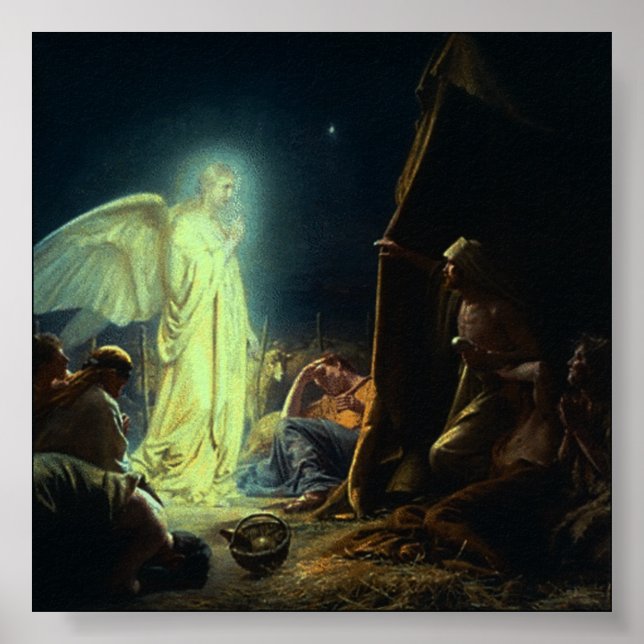 Christmas Bethlehem Print Poster (Vorne)