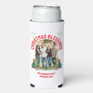 CHRISTMAS BLESSINGS FAMILY WIEDERSEHEN Matching Gr Selters Dosenkühler