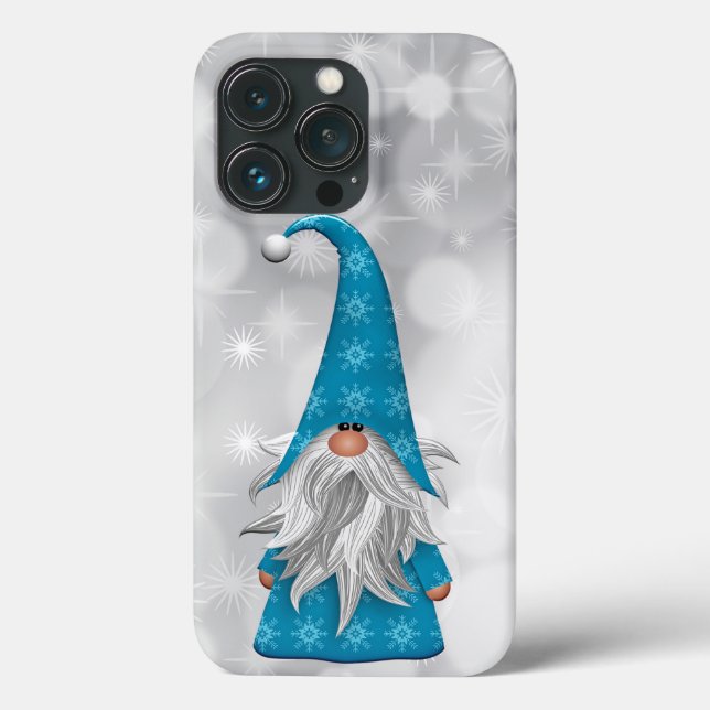 Christmas Blue Gnome Case-Mate iPhone Case (Rückseite)