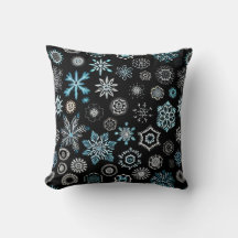 Christmas Blue Snowflakes