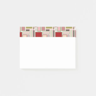 Christmas Boho Rectangle Post-it Klebezettel