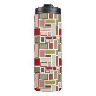 Christmas Boho Rectangle Thermosbecher