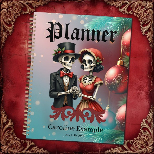 Christmas Bone Romance, A festive skeleton couple. Planer (Von Creator hochgeladen)