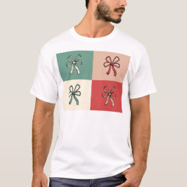 christmas bow conquette T-Shirt