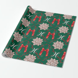 Christmas Bows Wrapping Paper Geschenkpapier