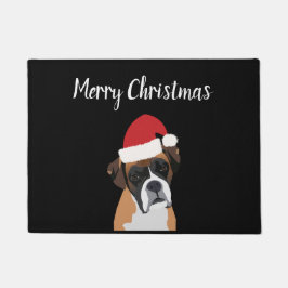 Christmas Boxer Fußmatte