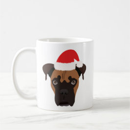 Christmas Boxer Puppy Kaffeetasse
