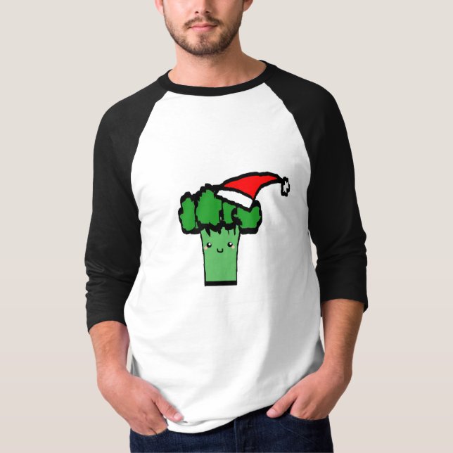 Christmas broccoli T-Shirt (Vorderseite)