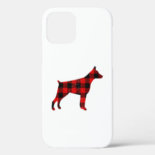 Christmas Buffalo Kariert Doberman Case-Mate iPhone Hülle