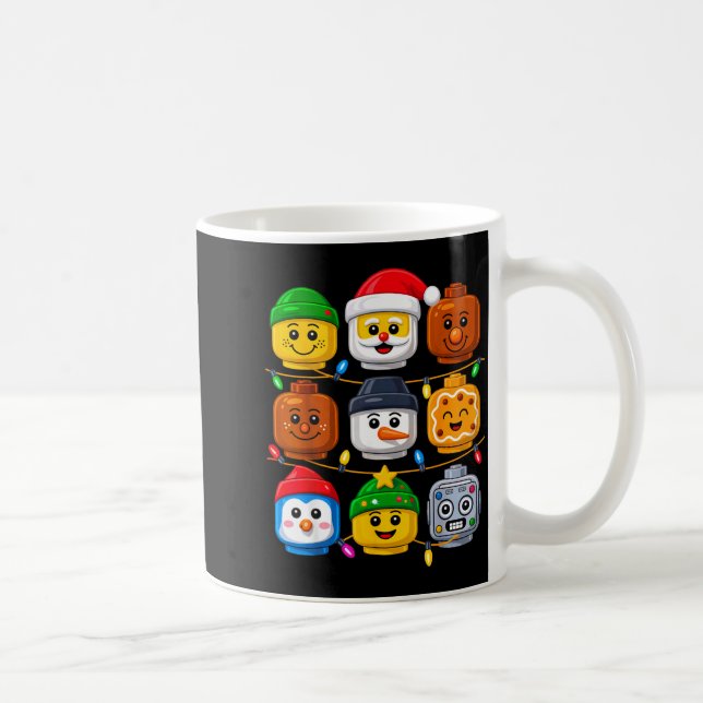Christmas Building Crew Costume Master Builder Blo Kaffeetasse (Rechts)