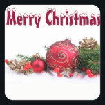 **CHRISTMAS BULB" TICKER QUADRATISCHER AUFKLEBER<br><div class="desc">GROSSER "ERWACHSENER" FÜR DEN "WEINLOVER" UND FÜR JEDEN "PARTY INVITE MAG YOU SEND" ODER NUR ZUM SPASS. GENIESSEN SIE!!!</div>