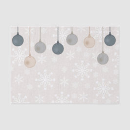 Christmas Bulbs Seidenpapier