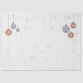 Christmas Bulbs Seidenpapier