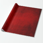 Christmas Burgundy Red Grunge Geschenkpapier<br><div class="desc">Trendy Vintage bordeauxrote Packpapier.</div>