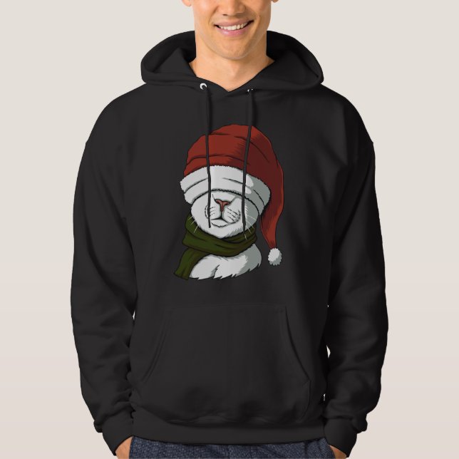 Christmas Ca   for Cat  Cat Hoodie (Vorderseite)