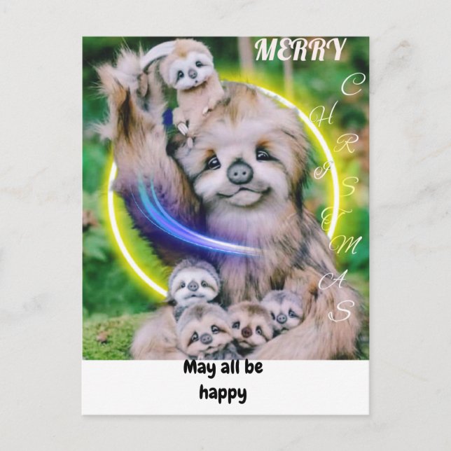 CHRISTMAS CAD POSTKARTE (Vorderseite)