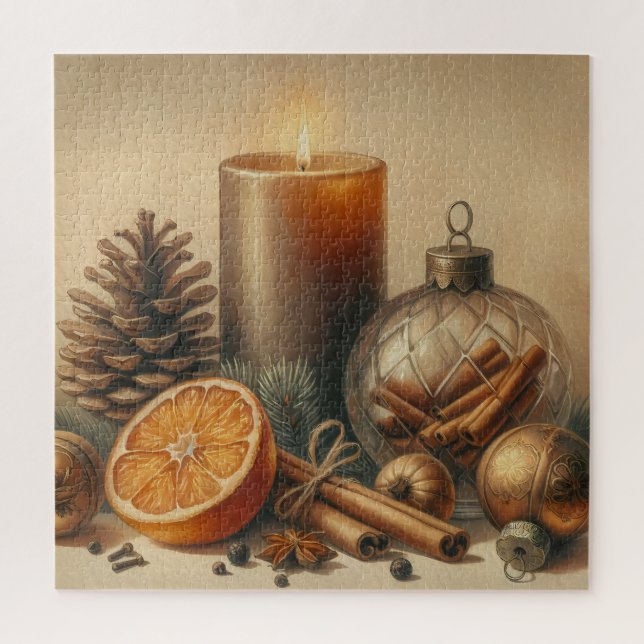 Christmas candle art (Vertikal)