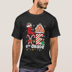Christmas Candy Cane Kleine Geschenk Snow Pajamas T-Shirt
